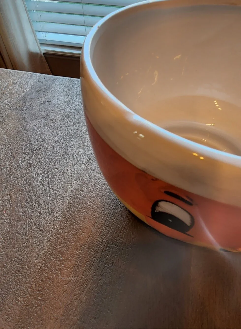 Johanna Parker Large Candy Corn Bowl HTF Halloween Collectible H 6